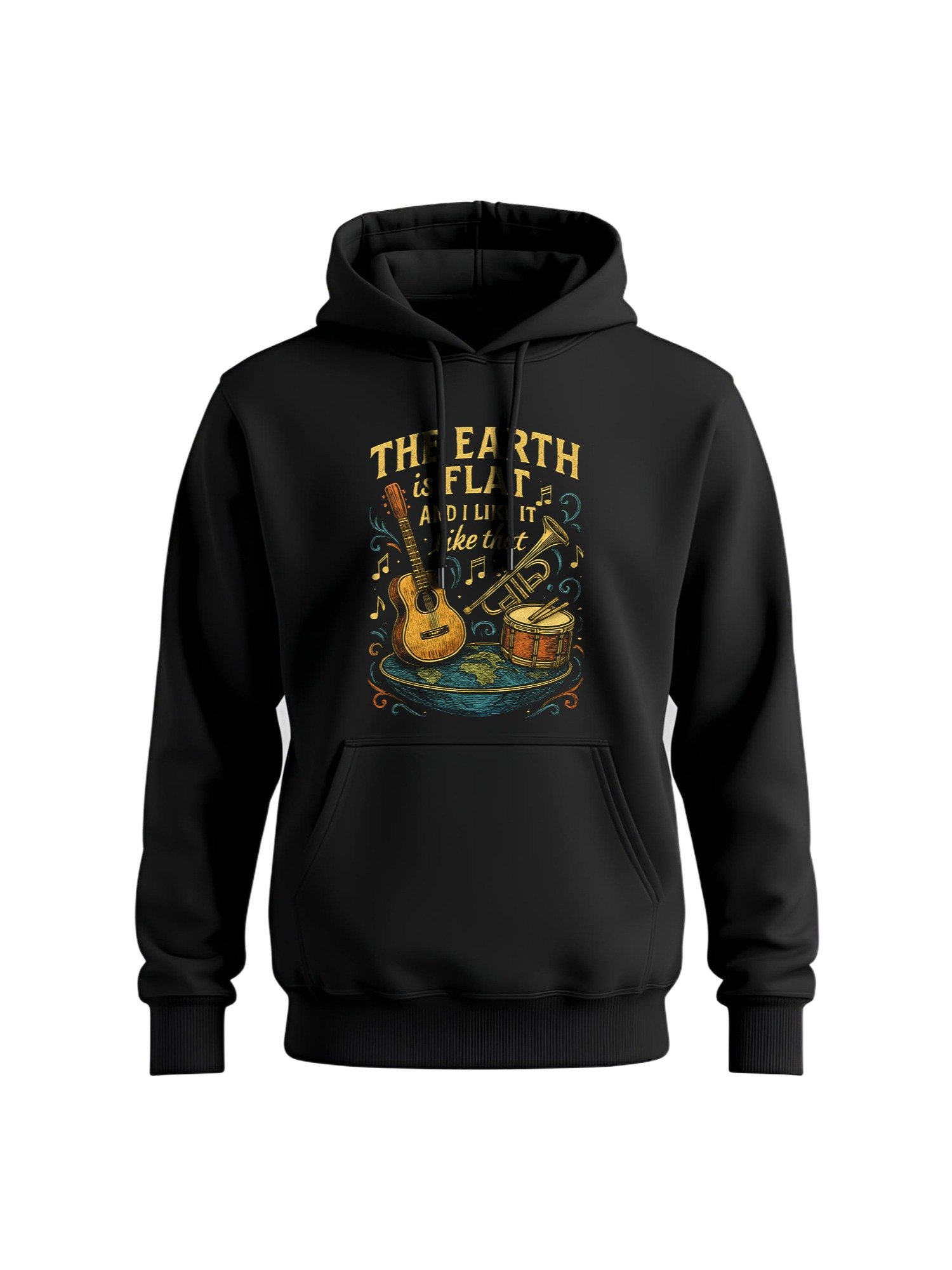 Earth Is Flat and I Like It Like That Hoodie product image (1)