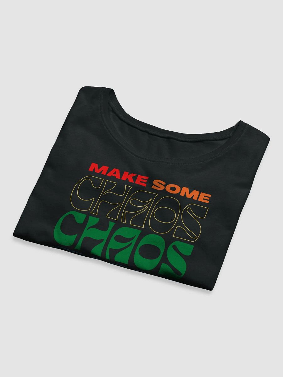 Pride Make Some Chaos Womens Printed Crop Top product image (5)
