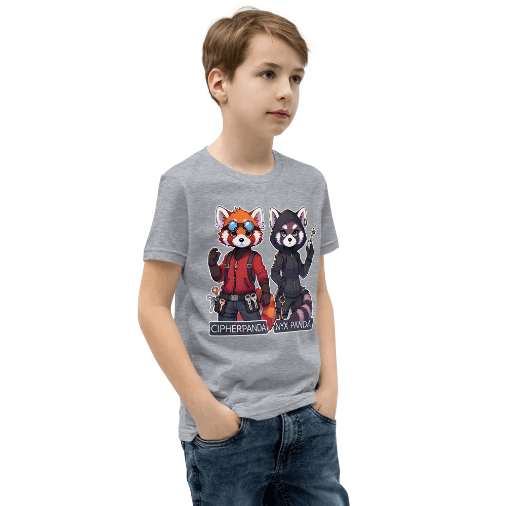Nyx and Cipher Panda youth Tshirt product image (160)