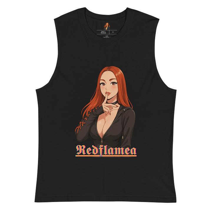 Anime Shhh Black Widow Unisex Tank Top product image (2)