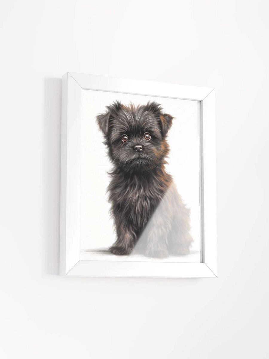 Affenpinscher Puppy Sitting Portrait Wall Art product image (2)