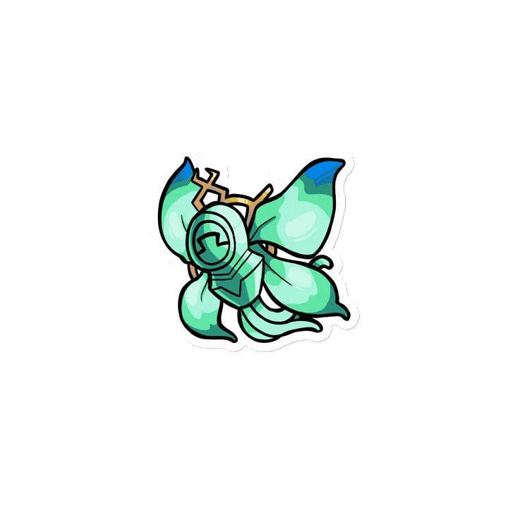 Moonlight Butterfly Magnet product image (1)
