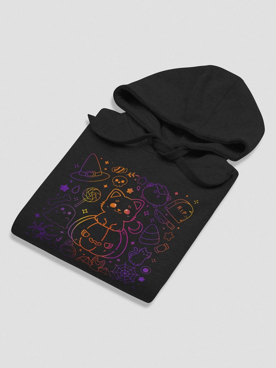 pumpkin cat outline // hoodie product image (3)