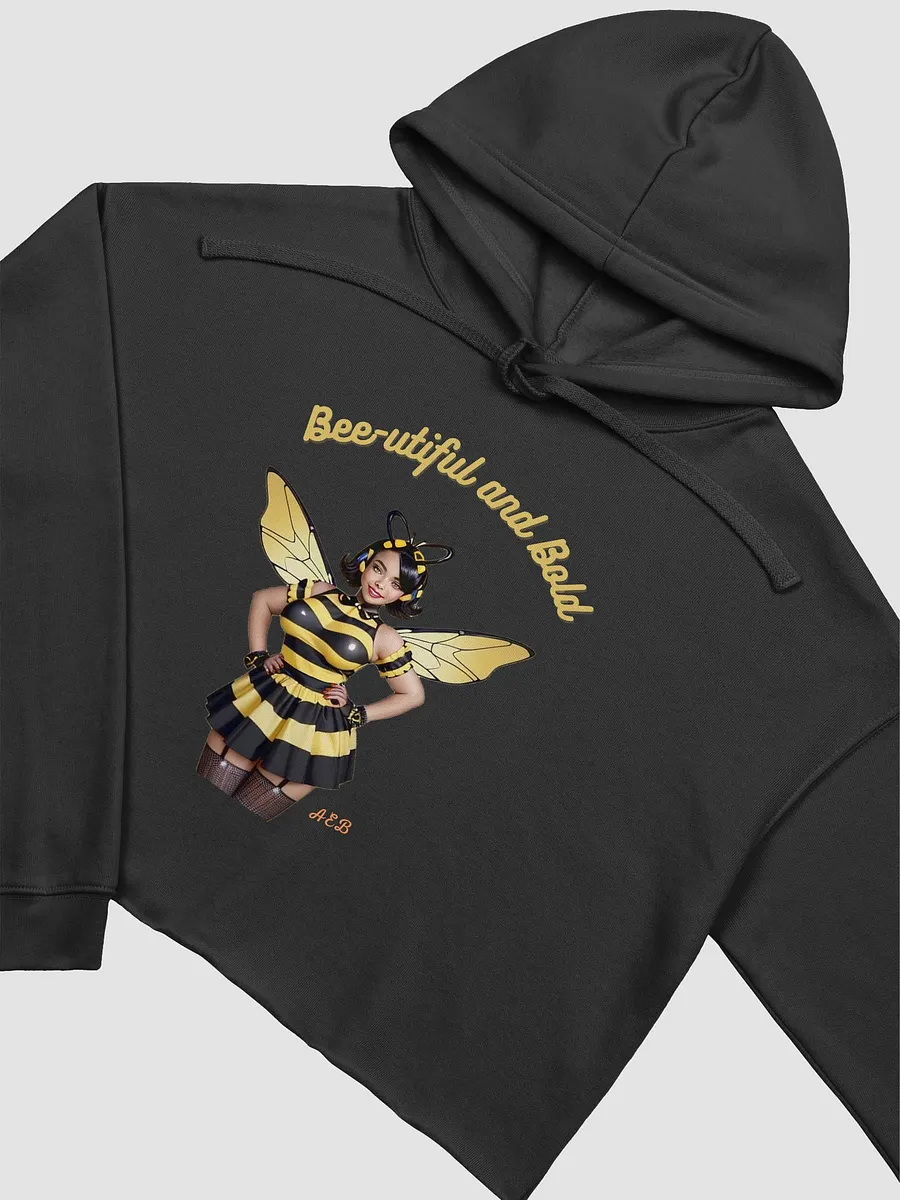 Bee-utiful and Bold Crop Hoodie product image (2)
