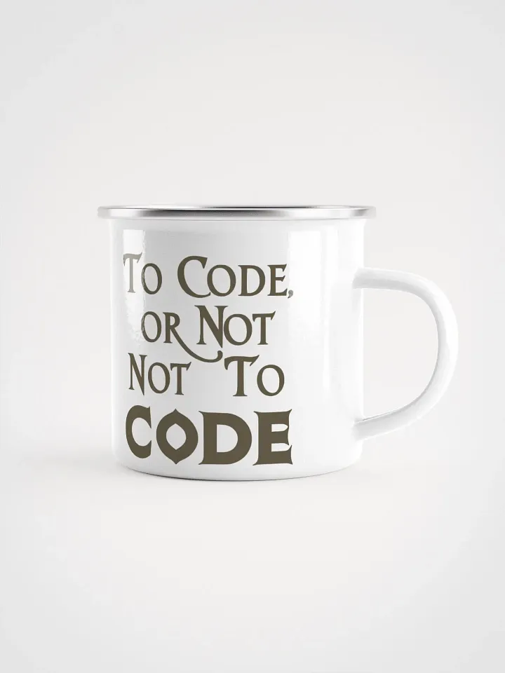The Coder's Soliloquy Mug: To Code or Not to Code product image (1)