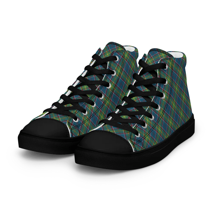 Ayrshire Tartan Men's High Top Shoes product image (2)
