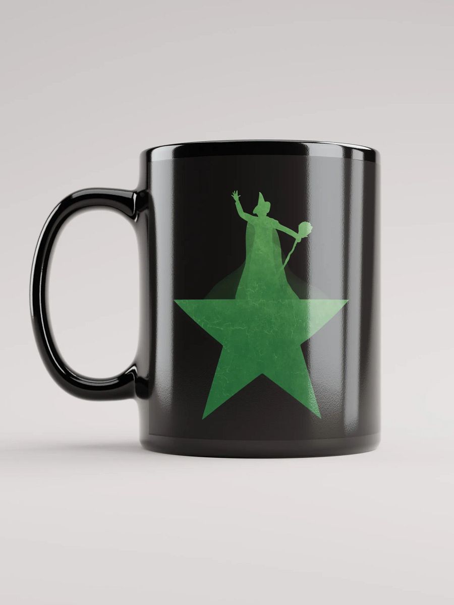 Wicked x Hamilton Mug – Black Glossy Broadway Crossover Coffee Cup product image (6)