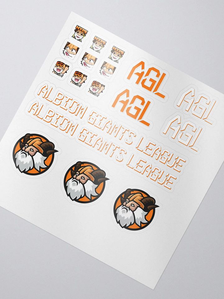 AGL Stickers - The Everything Pack (Logo, Text & Emotes) product image (2)