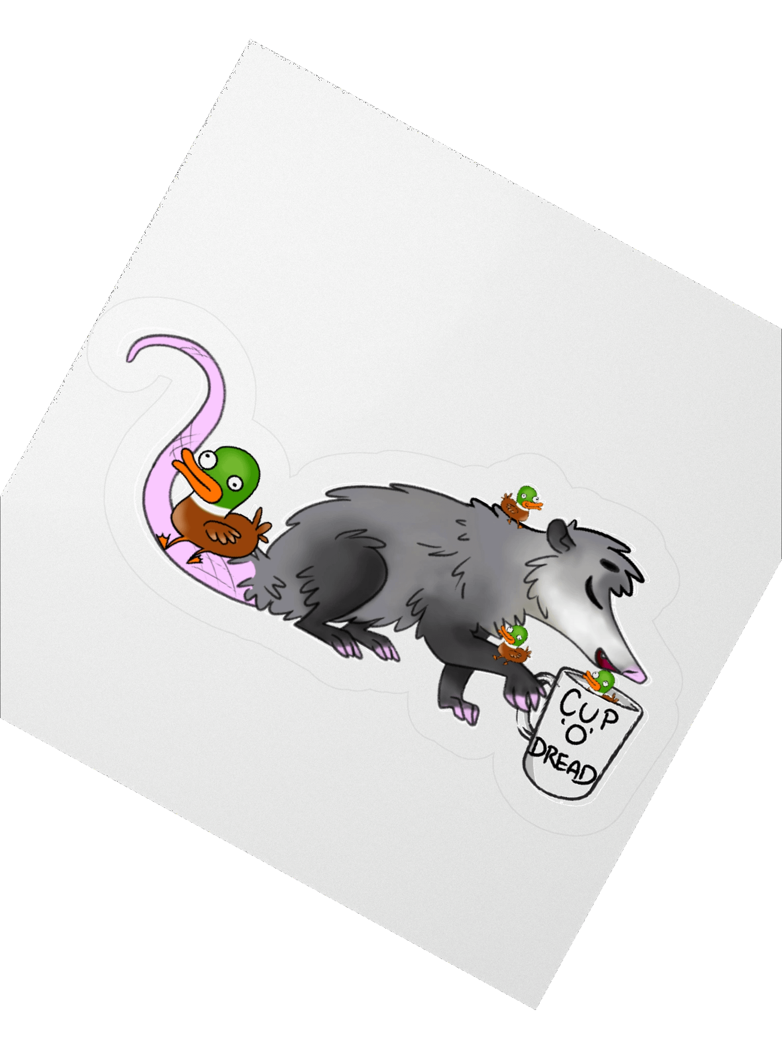 Cup 'o' Dread Sticker product image (5)