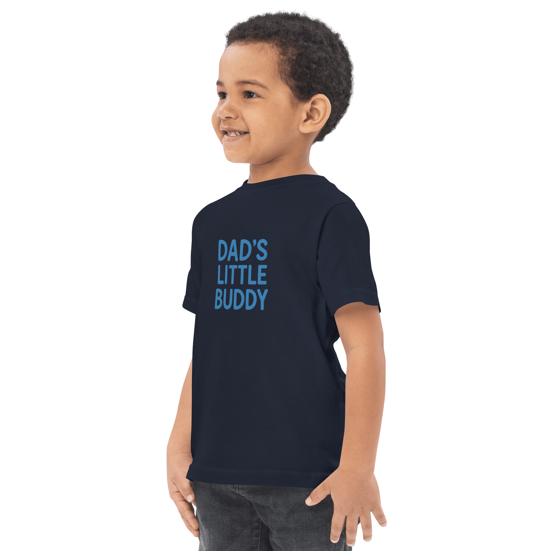 Dad's Little Buddy Toddler Jersey T-Shirt product image (15)