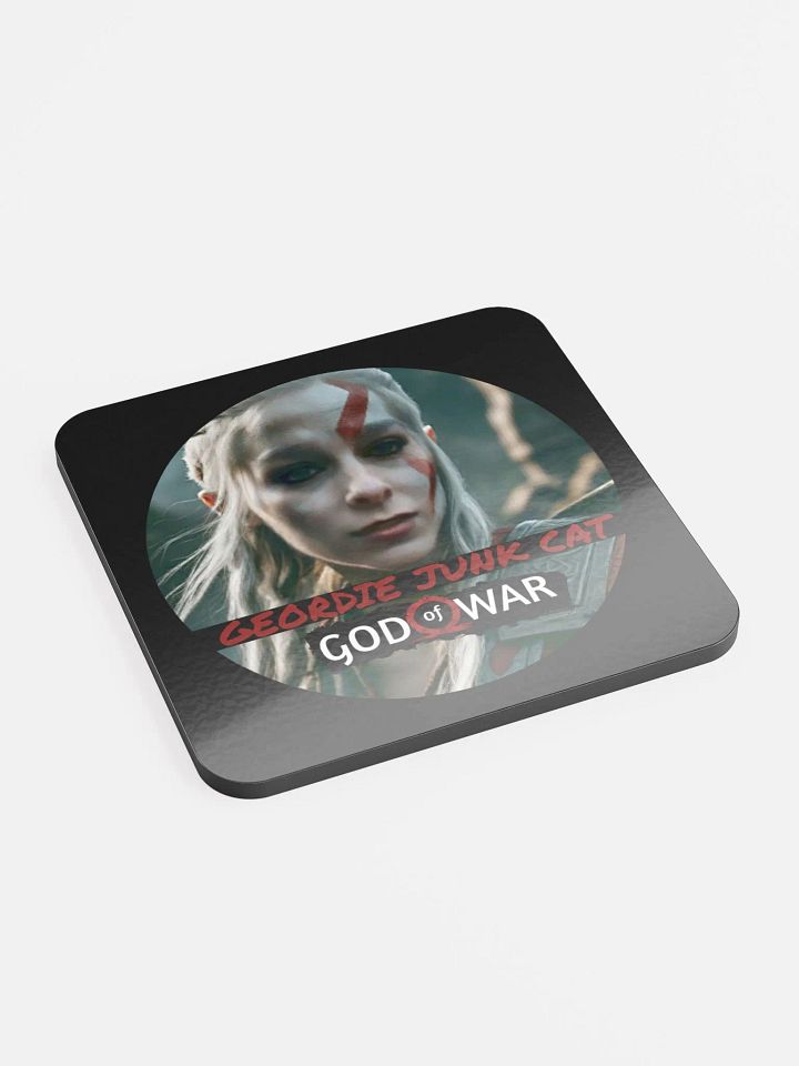 GOD OF WAR THREE Drink Coaster (3.74″x 3.74″, US and EU SHIPPING) product image (2)