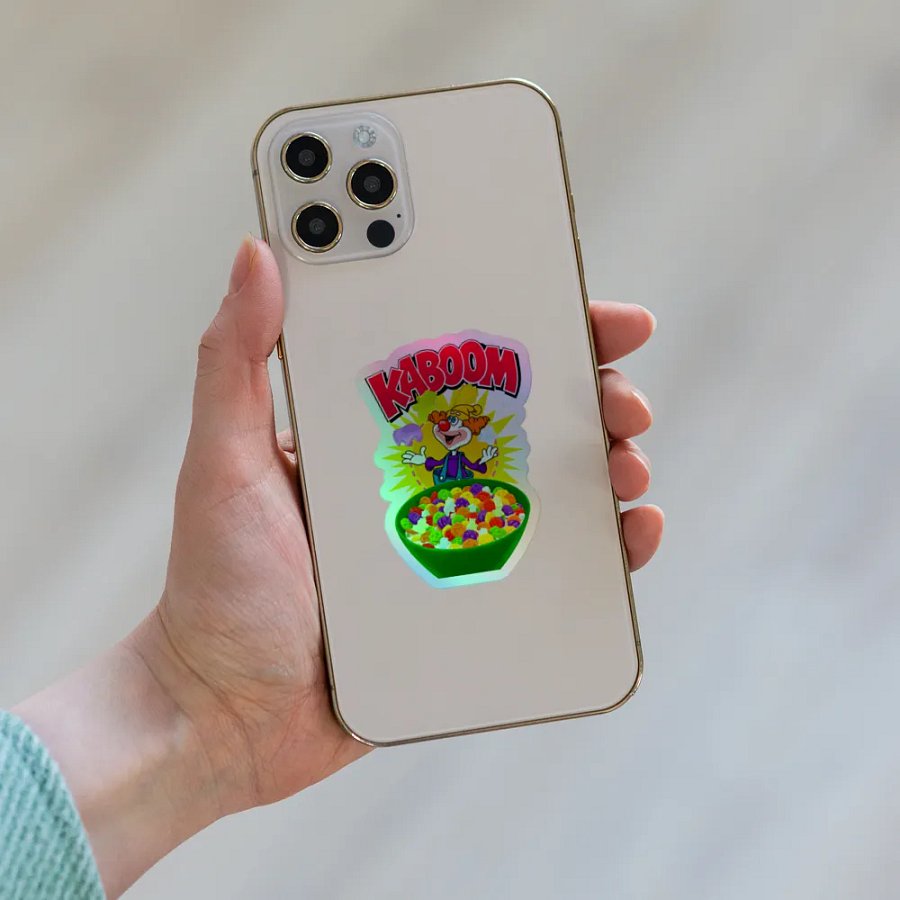🥣 Saturday Morning Breakfast Kaboom! Holofoil Sticker 🥣 product image (8)