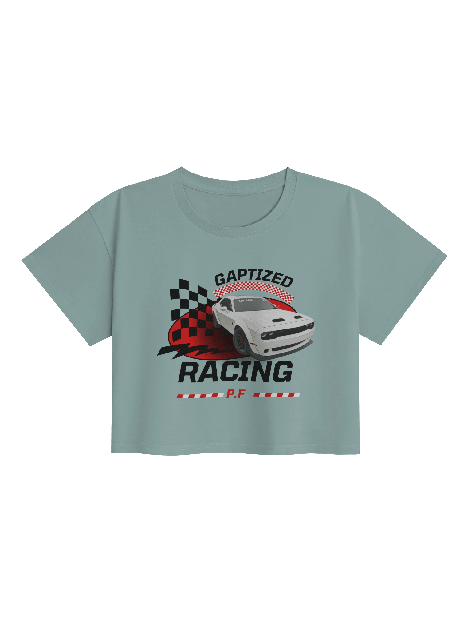 Gaptized Racing™ Women’s Crop Top Tee product image (1)