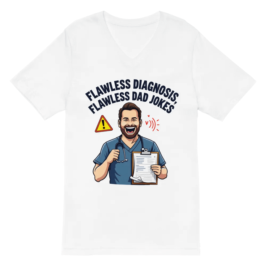 Flawless Diagnosis V-Neck Tee product image (2)
