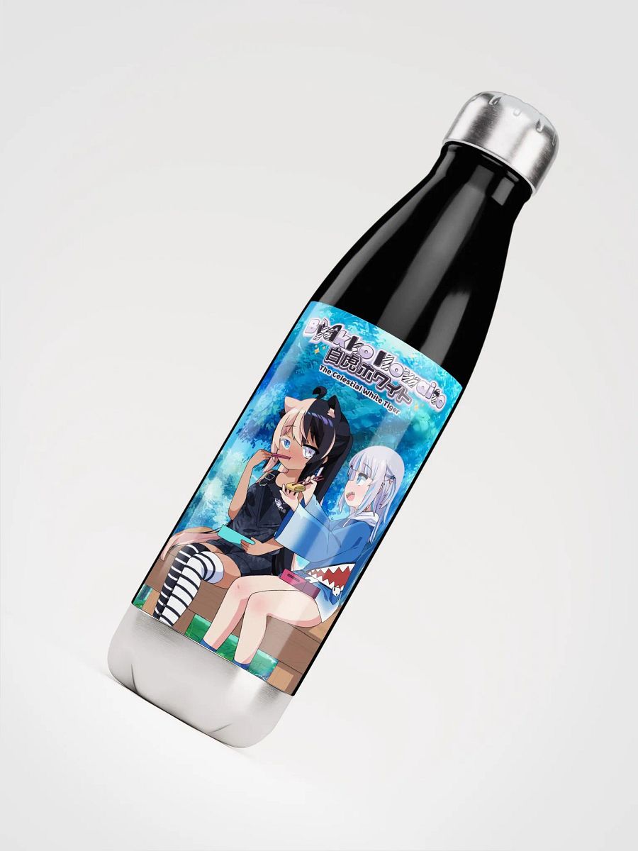 Stainless Steel Water Bottle - Byakko x Gura Edition product image (7)