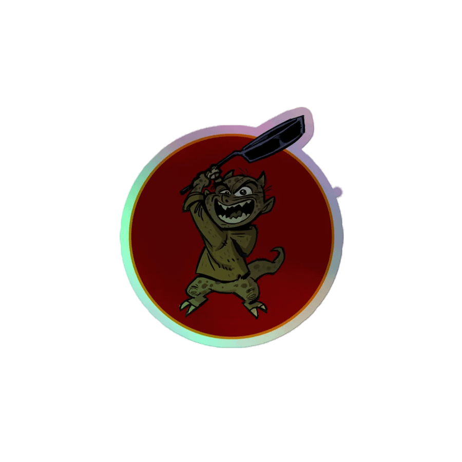 Goblin Holographic Sticker product image (1)