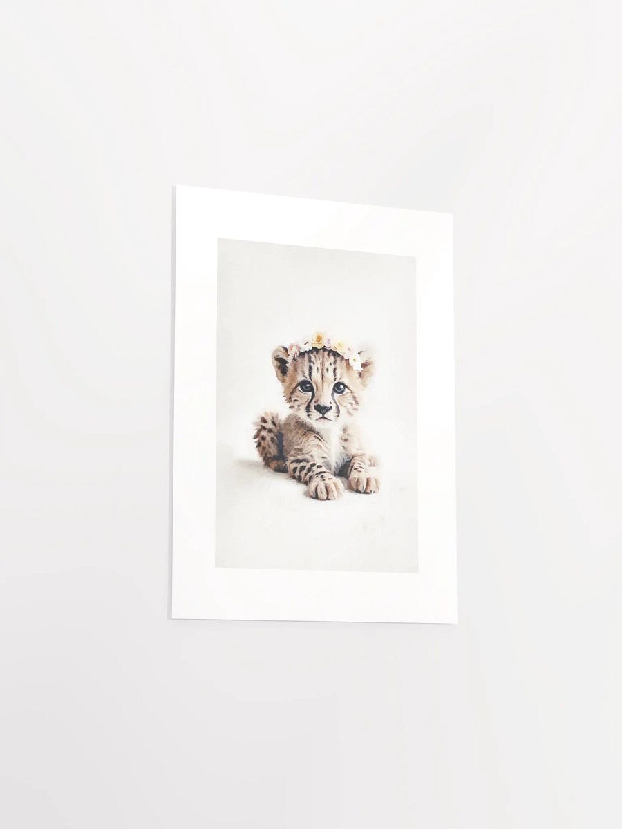 Cheetah Cub Passepartout Print product image (21)