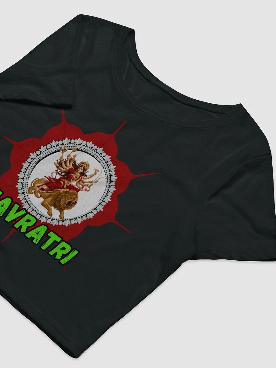 Navratri Women's Crop Tee - Enjoy the festival and Gift for your loved ones product image (6)
