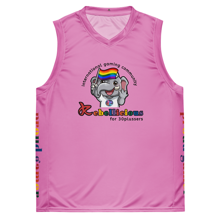 COURT DOMINATOR PINK JERSEY PRIDE product image (2)