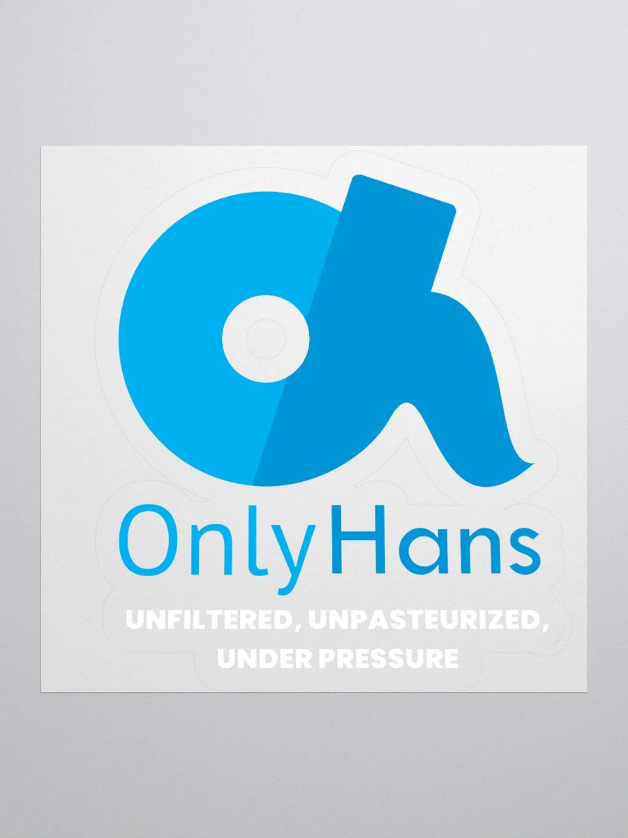 Only Hans Kiss Cut Sticker product image (3)