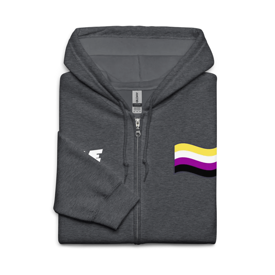 Jagged Fusion Unisex Zip Hoodie product image (9)