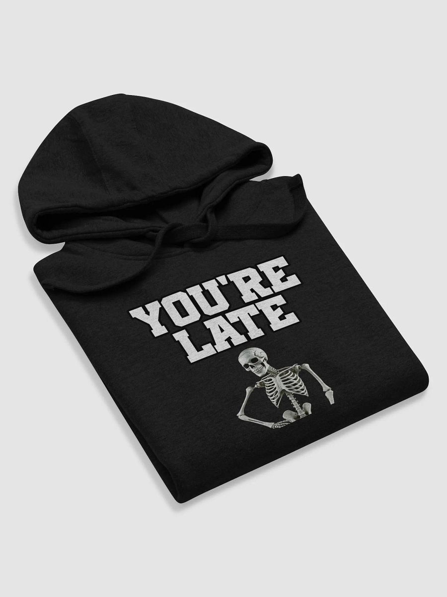You're Late Funny Humorous Hoodie product image (33)