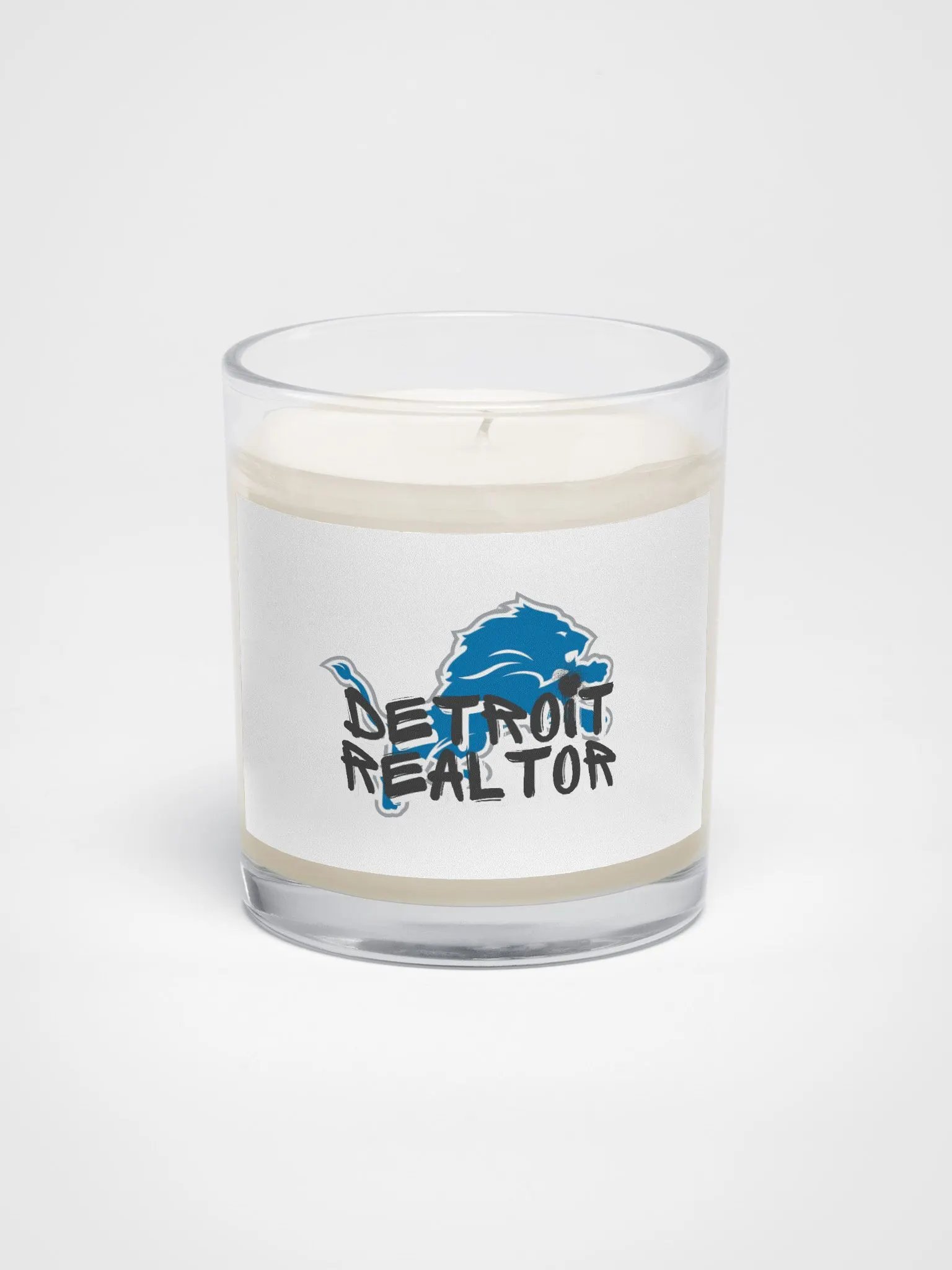 Lions - Detroit Realtor Candle - Unscented product image (1)