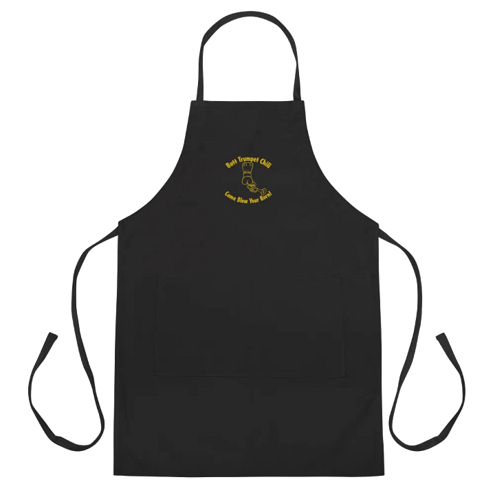 Butt Trumpet Chili Embroidered Apron product image (2)