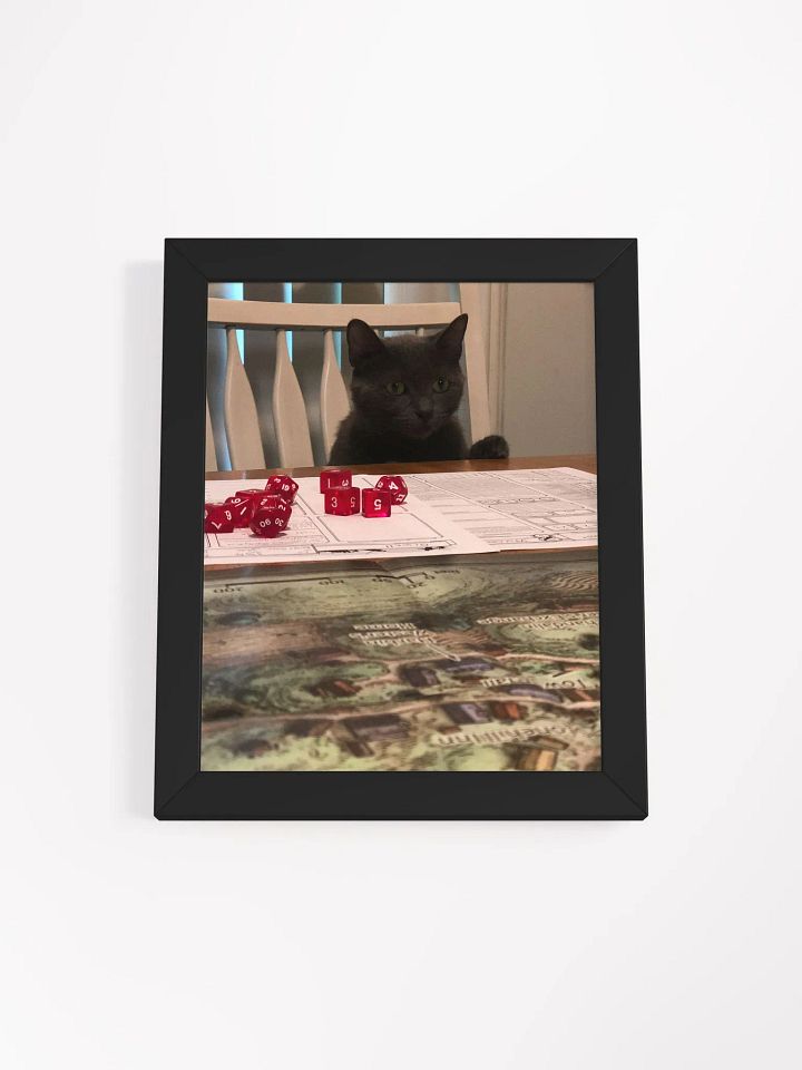 DND Sansa Cat High Quality Matte Poster product image (1)