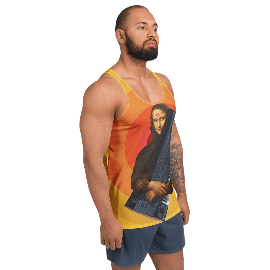 MoBNa LiXA by Frank Fonik (Oberheim OB-XA), classic synth Tribute, Regular fit Tank Top product image (3)