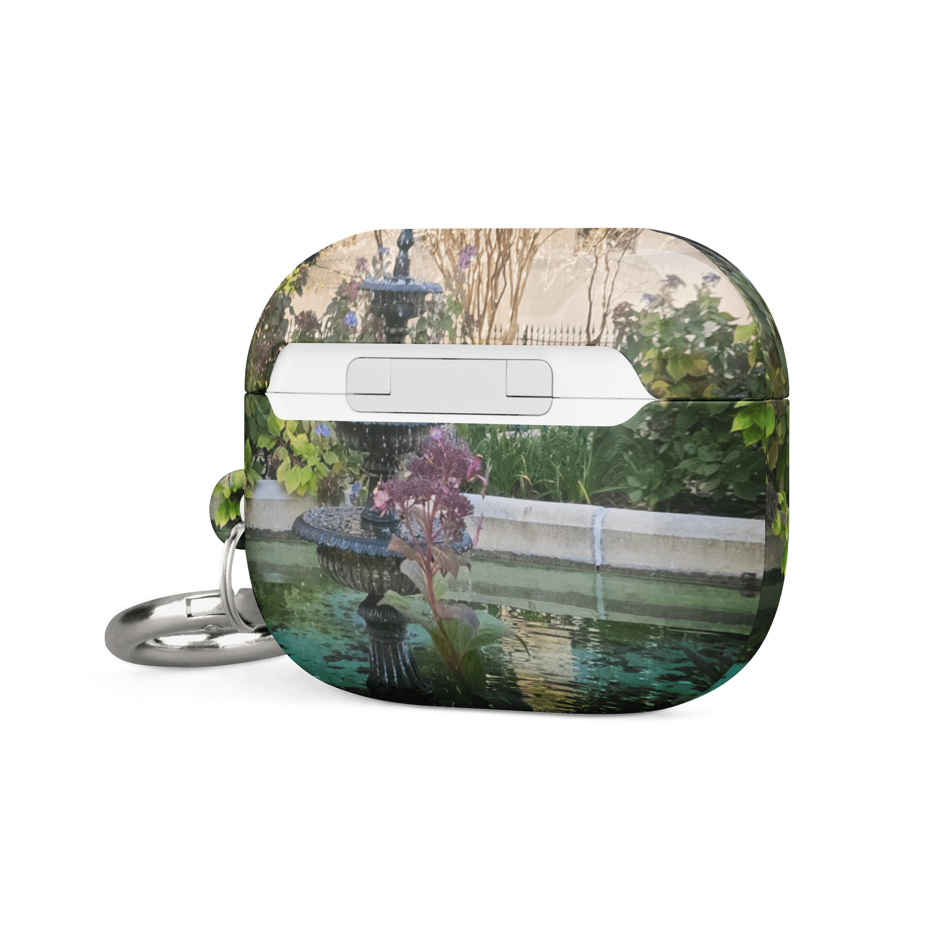 Purple Flowers Water Fountain AirPods® Case product image (20)