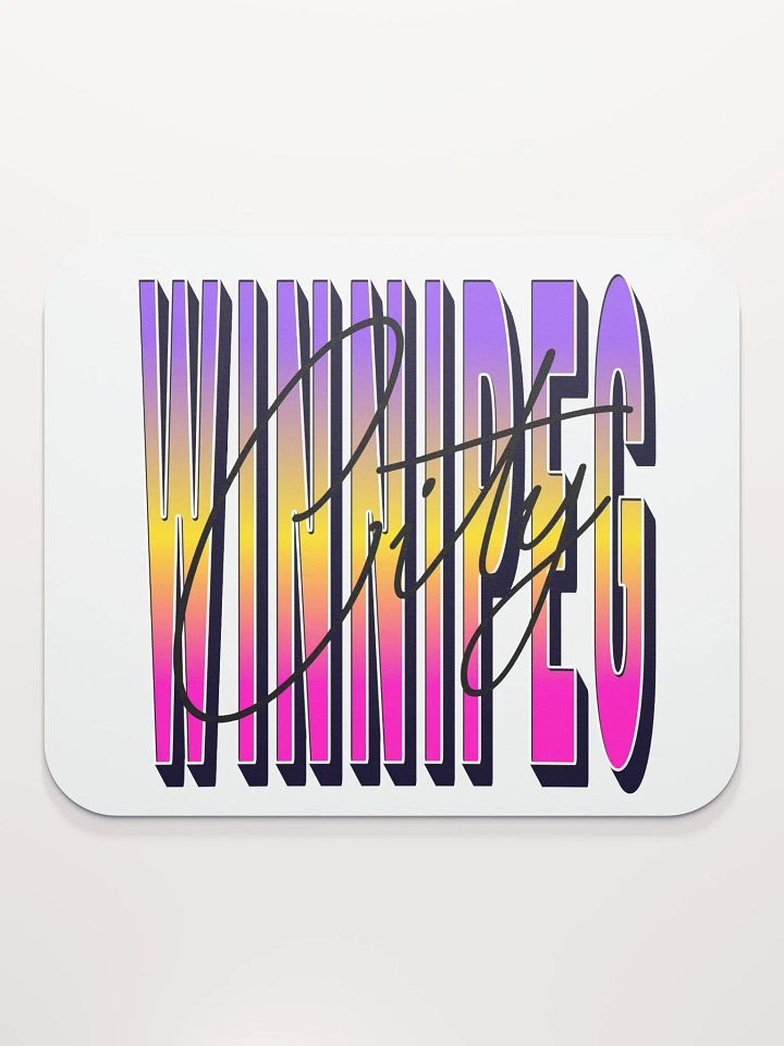 Winnipeg City Dreams Mouse Pad product image (1)