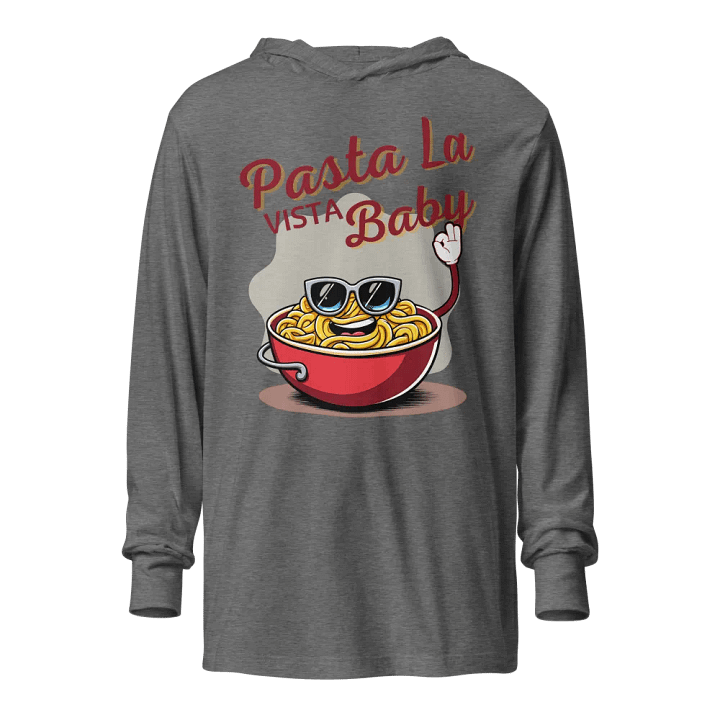 Pasta La Vista Baby Hooded Long Sleeve Tee product image (2)