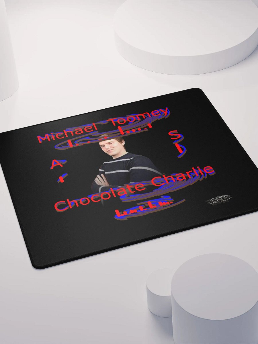 Michael Toomey As Chocolate Charlie 00 - Black Gaming Mouse Pad product image (4)