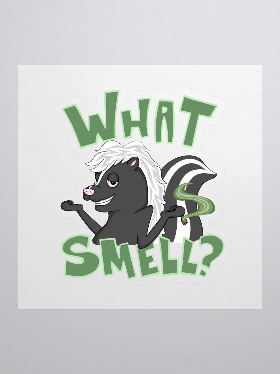 Something Smells Skunky! Sticker product image (1)