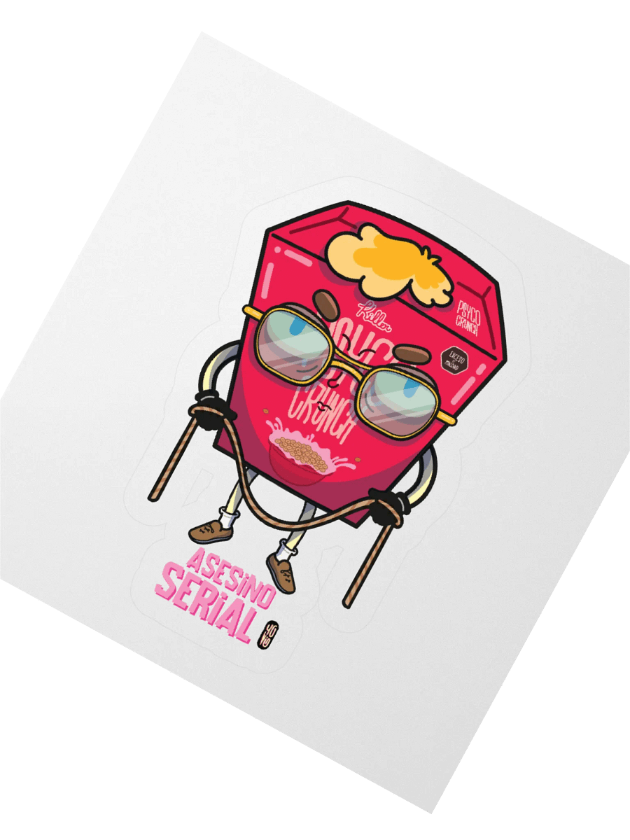 Asesino Cereal - Sticker (Kiss Cut) product image (2)