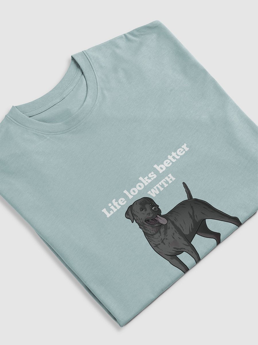 Trust The Vibe: "Life Looks Better with My Dog" Statement Tee product image (3)