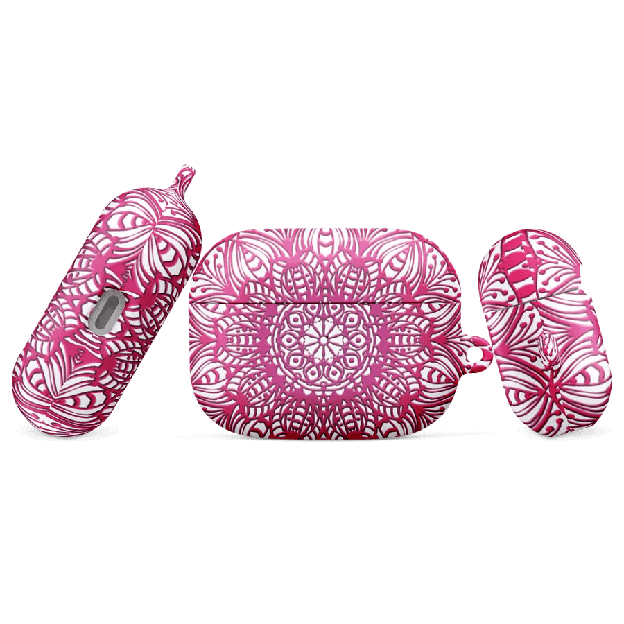 Pink Mandala case for AirPods product image (6)