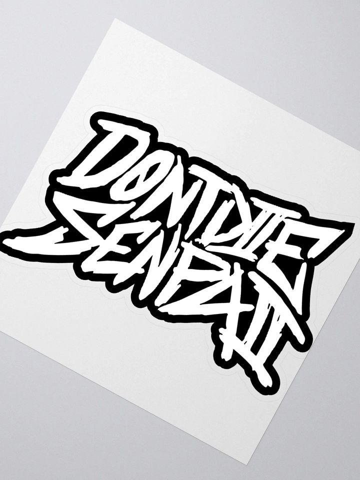 DontDieSenpai Sticker product image (2)