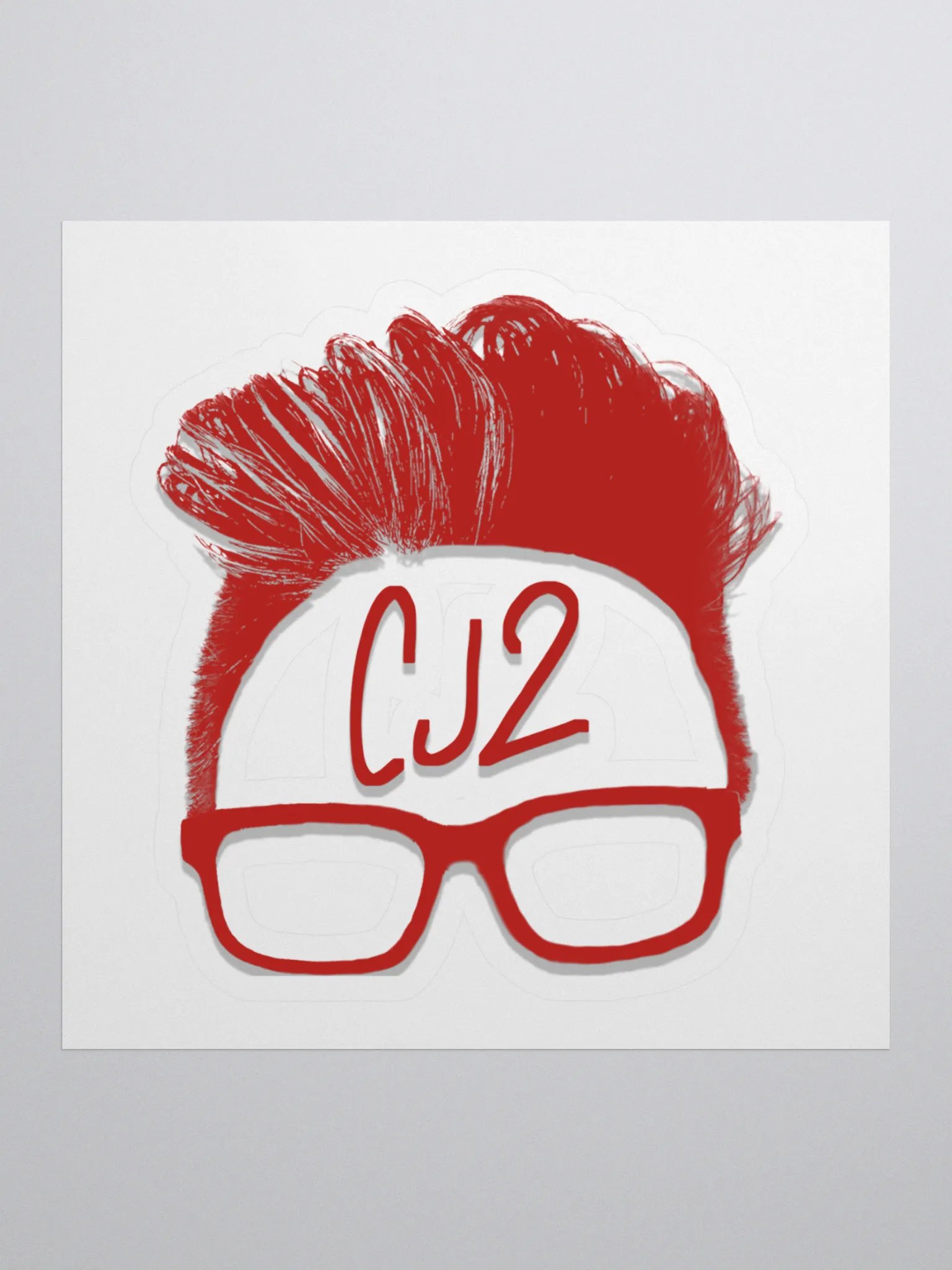 just a lil red sticker product image (1)