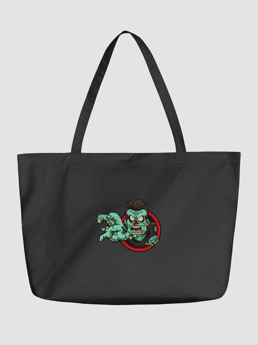 Glowing Zombie Organic Tote Bag product image (1)