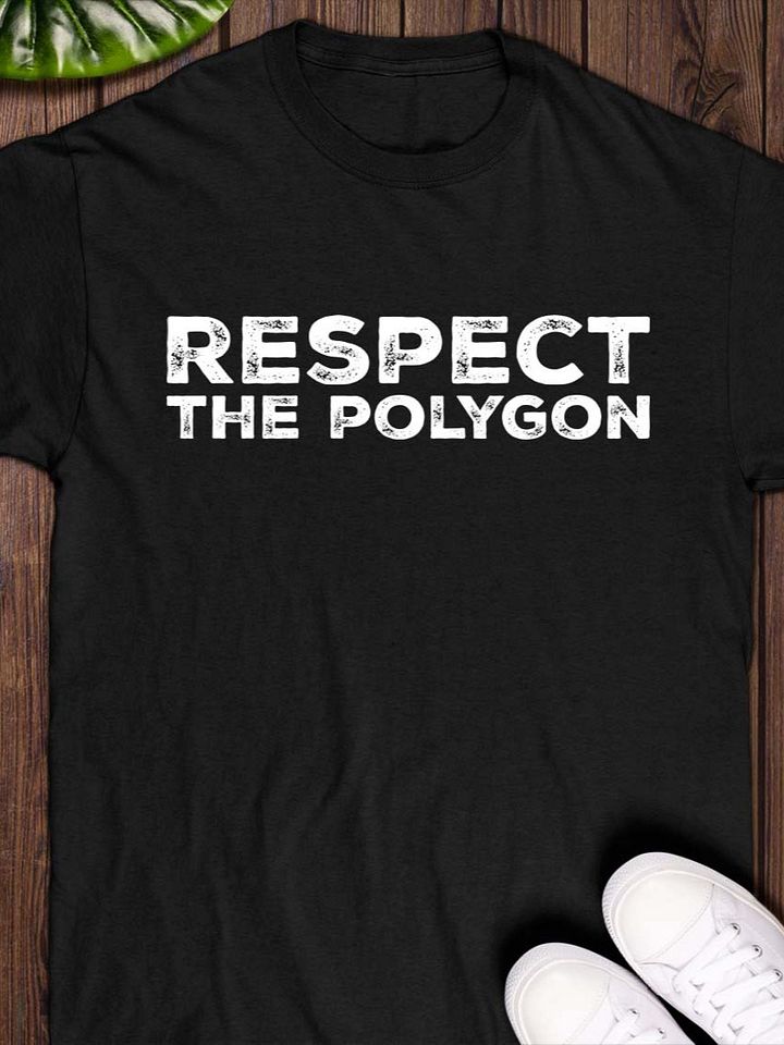 Respect The Polygon T-shirt product image (1)