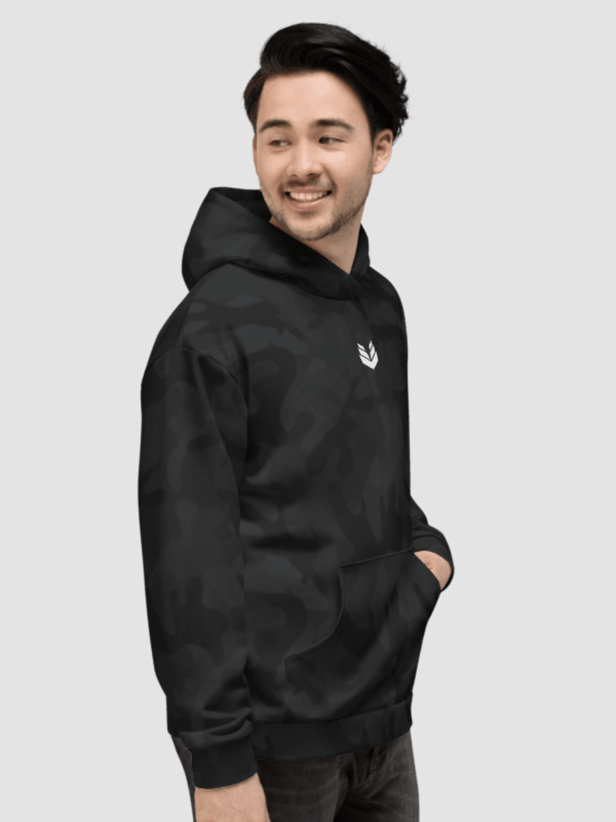 Hoodie - Black Camo product image (3)