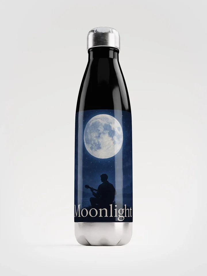 Moonlight Album Cover Stainless Steel Water Bottle - Show Your Support - Drinkware product image (2)
