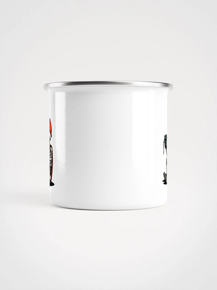 Skeleton Gamers Enamel Mug product image (2)