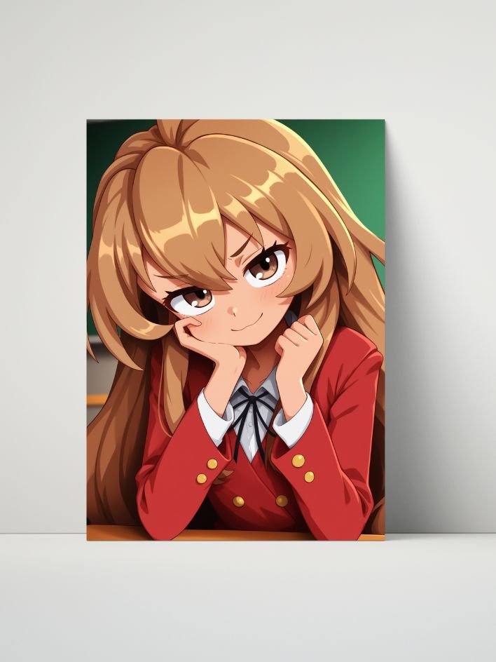 Toradora! – Taiga Mischief Glance – 8x10 Metal Print product image (1)
