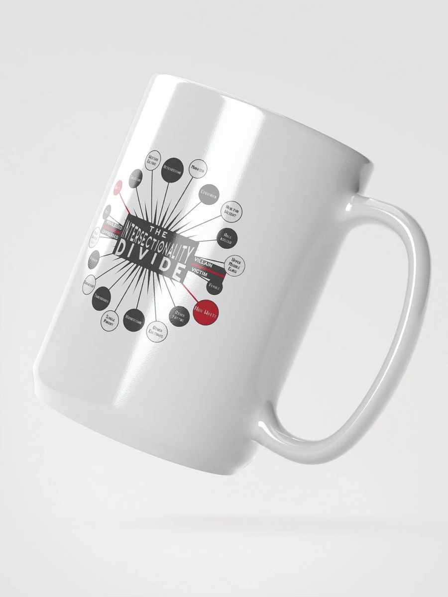 Intersectionality Ceramic Mug - 15oz | Social Justice and Truth Design product image (2)