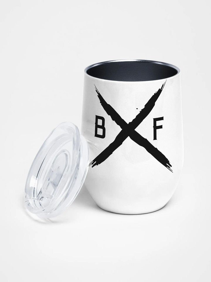 Black Flag Dodgeball Club Wine Tumbler product image (1)