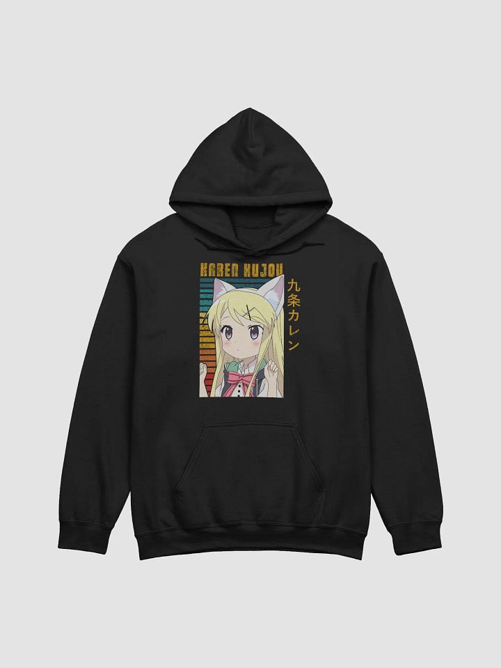 Kiniro Mosaic Karen Kujou Cat Ear Sweatshirt – Gildan Midweight product image (1)