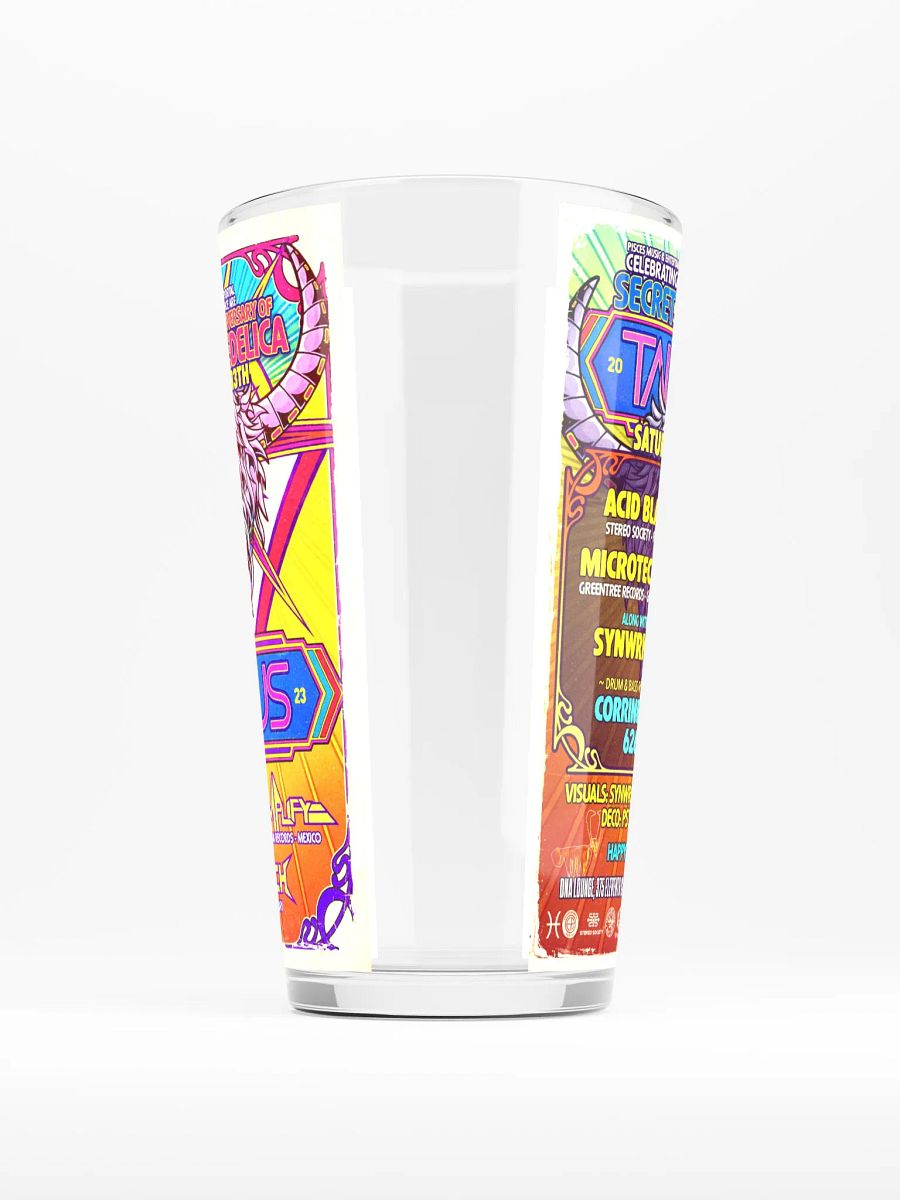 Taurus 2023 Shaker Pint Glass product image (5)